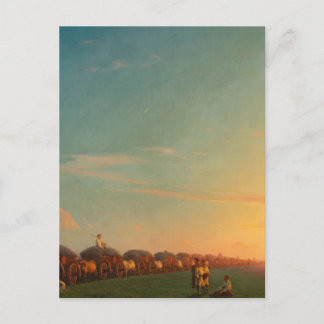 入植者との広範な風景 POSTCARD