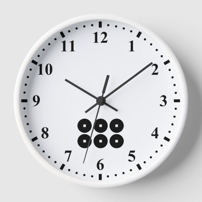 六文銭 WALL CLOCK (Front)