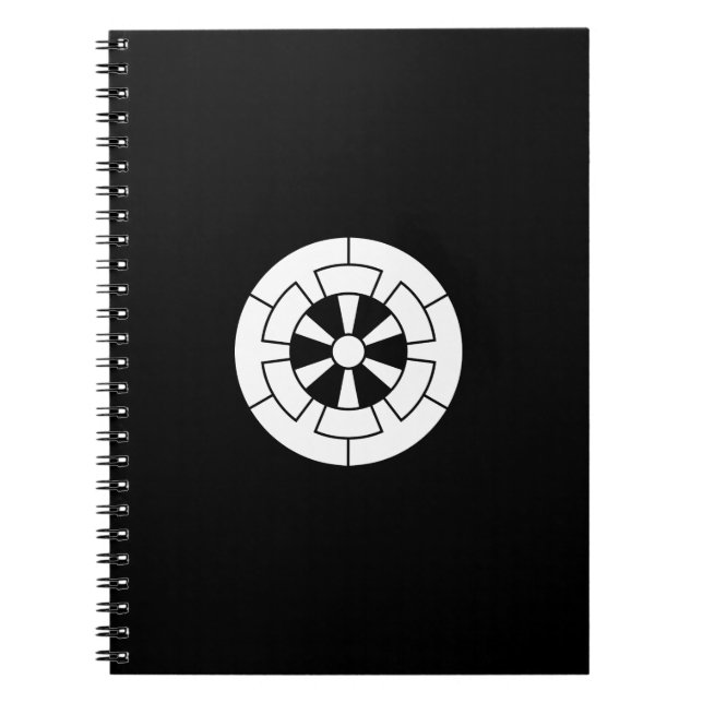 六本源氏車 SPIRAL NOTEBOOK (Front)
