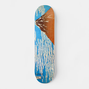 凱風快晴（赤富士）, 北斎 Red Mount Fuji, Hokusai, Ukiyo-e Skateboard