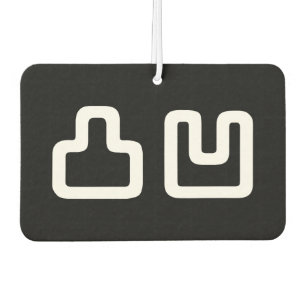 凸凹 Dekoboko でこぼこ Car Air Freshener