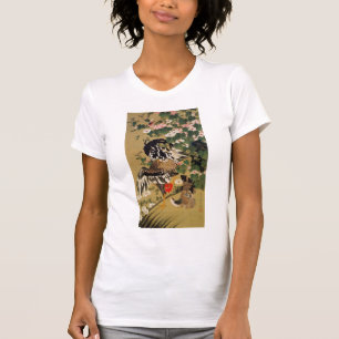 動植綵絵(10)芙蓉双鶏図, 伊藤若冲 T-Shirt