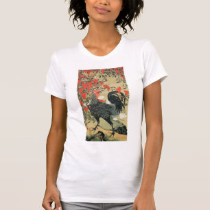 動植綵絵(14)南天雄鶏図, 伊藤若冲 T-Shirt