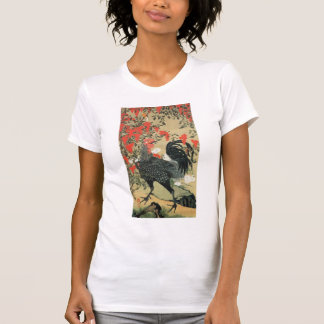 動植綵絵(14)南天雄鶏図, 伊藤若冲 T-Shirt