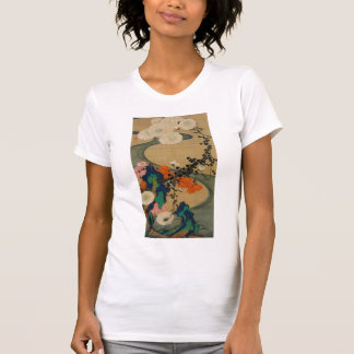 動植綵絵(29)菊花流水図, 伊藤若冲 T-Shirt