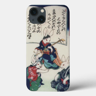 國芳 Ken Rabbit Epidemic Kuniyoshi Fine Art iPhone 13 Case