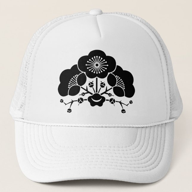 変わり花梅 TRUCKER HAT (Front)