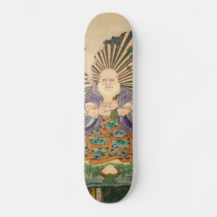 奇術師, 豊国 Magician, Toyokuni, Ukiyo-e Skateboard