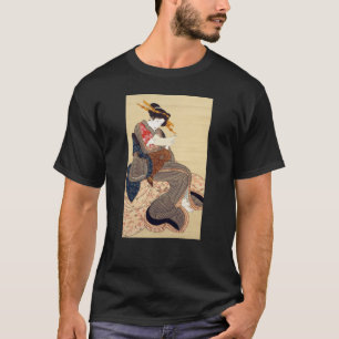 女, 国貞 Woman, Kunisada, Ukiyo-e T-Shirt