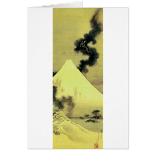 富士と昇龍, 北斎 Mount Fuji and Dragon, Hokusai, Ukiyo-e