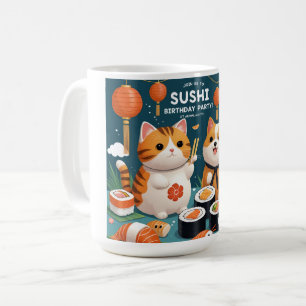 「寿司パーティーへようこそ！（Welcome to the Sushi Party!） Coffee Mug