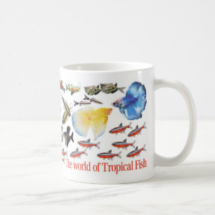 小型熱帯魚のマグカップ COFFEE MUG