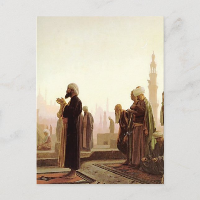 屋根の上で祈る人々 POSTCARD (Front)