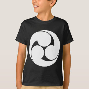 左三つ巴（地抜き） T-Shirt