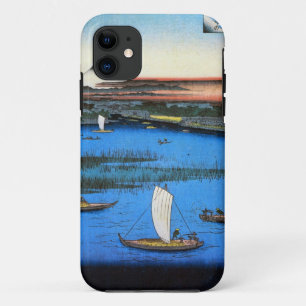 帆掛け舟と富士, 広重 Sailing Ship & Mt. Fuji, Hiroshige Case-Mate iPhone Case