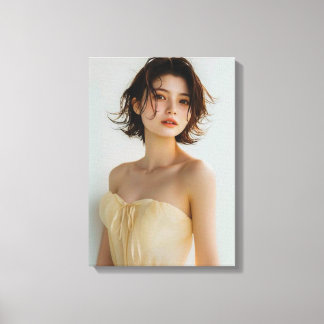張りキャンバスプリント:RadiantDreams石川結衣 Canvas Print