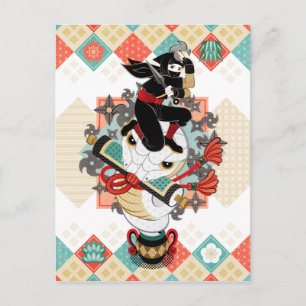 忍者と蛇2019(リメイク)/ Ninja and snake 2019(remake) Postcard