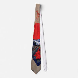 扇子, 北斎 Five Fans, Hokusai, Ukiyoe Tie