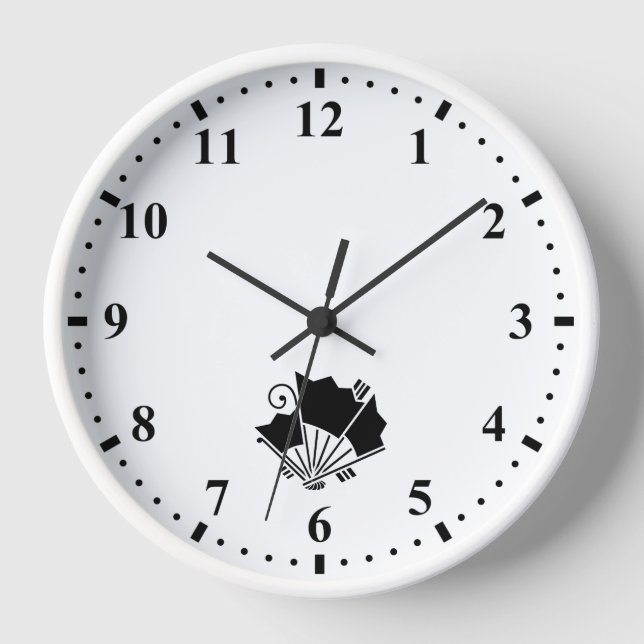 扇蝶 WALL CLOCK (Front)