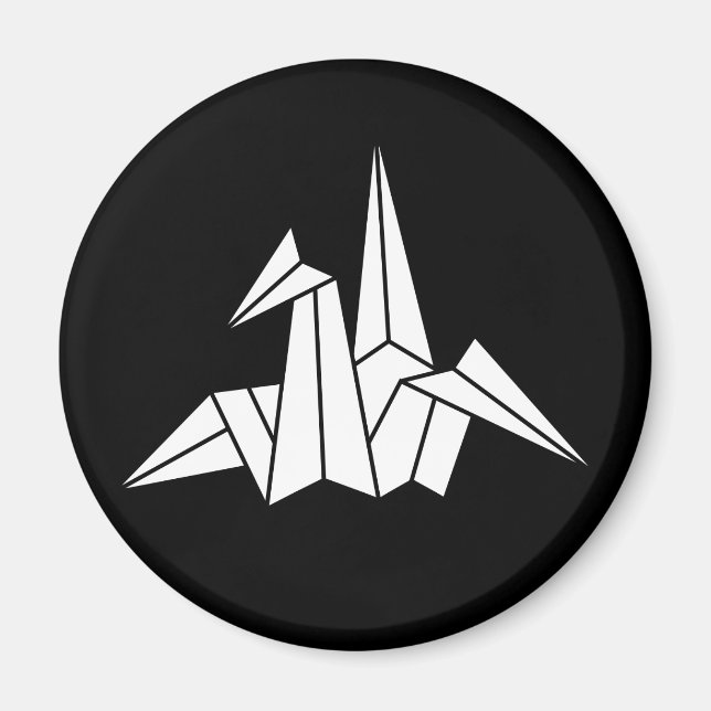 折り鶴 MAGNET (Front)