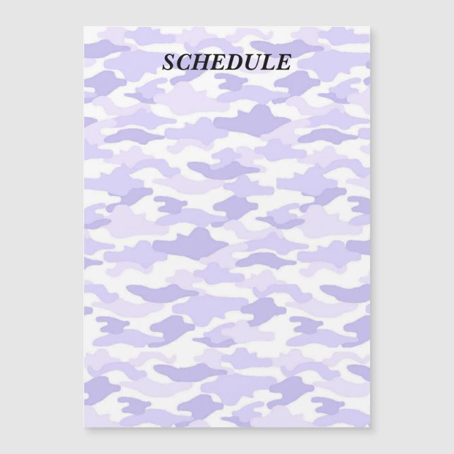 文字　カスタマイズ　迷彩　パープル  (Front)