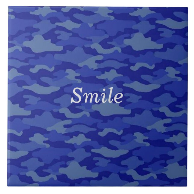 文 字 カ ス 迷 タ(ム) 彩(ル)) TILE (Front)