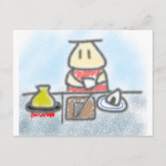 料理中 POSTCARD