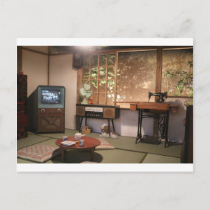 日本の古く懐かしい部屋 POSTCARD