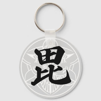 日本の戦国武将 上杉謙信 毘 KEY RING