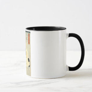 日本猫, 国芳 Japanese Cat, Kuniyoshi, Ukiyo-e Mug