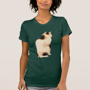 日本猫, 国芳 Japanese Cat, Kuniyoshi, Ukiyo-e T-Shirt