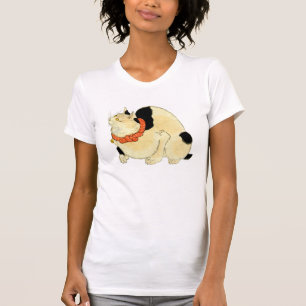 日本猫, 国芳 Japanese Cat, Kuniyoshi, Ukiyo-e T-Shirt