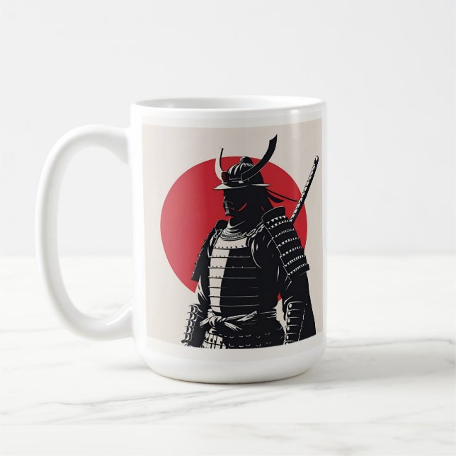 「日輪の侍（Nichirin no Samurai）」 Coffee Mug (Left)