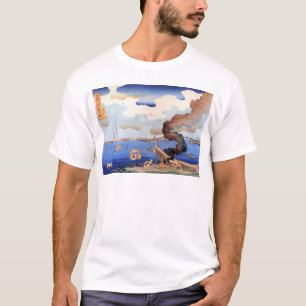 東都三ツ股の図, 国芳, Sumida River, Kuniyoshi, Ukiyo-e T-Shirt