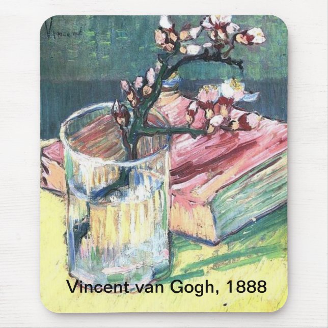 梵 高, Vincent Van Gogh Mouse Pad (Front)