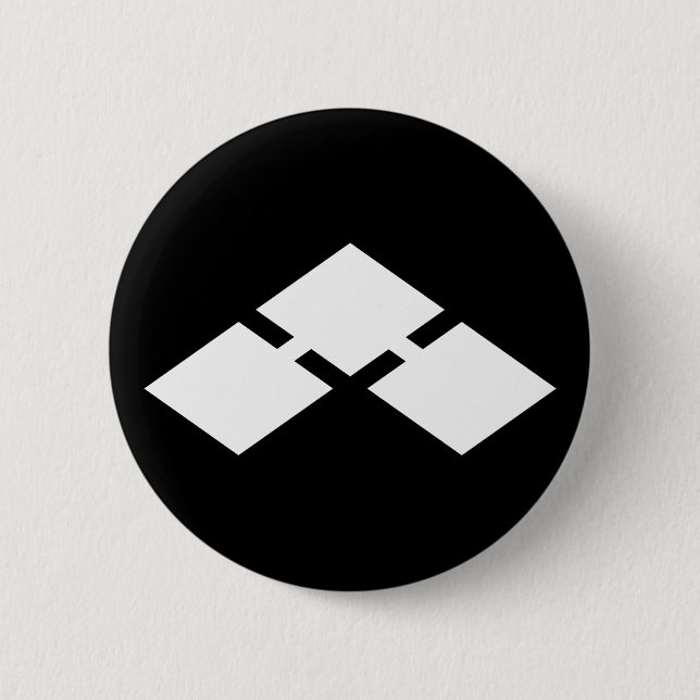 榺​菱 6 CM ROUND BADGE (Front)