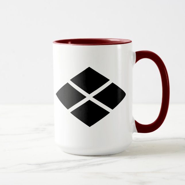 武田信玄　家紋, Takeda Shingen KAMON, Japanese Family Cre Mug (Right)