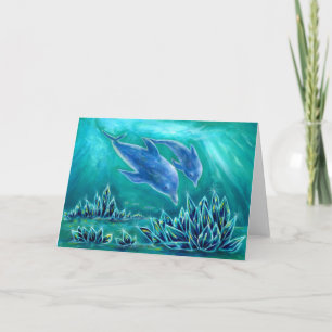 水晶とイルカの海1 CARD