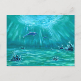 水晶とイルカの海3 POSTCARD