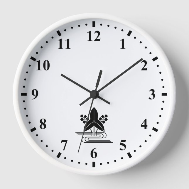 沢瀉に水 WALL CLOCK (Front)