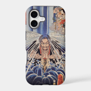 滝に打たれる僧, 国芳 Monk in the Waterfalls, Kuniyoshi