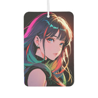 煌霞の少女【Radiant Haze Girl】  Car Air Freshener