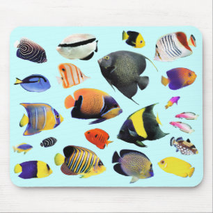 熱帯の海水魚のマウスパッド,No.02 Mouse Pad