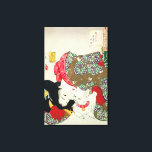 猫が好き, 芳年 I Love Cats, Yoshitoshi, Ukiyo-e Canvas Print<br><div class="desc">月岡 芳年 Tsukioka YoshitoshiHe is widely recognised as the last great master of Ukiyo-e, a type of Japanese woodblock printing. He is additionally regarded as one of the form's greatest innovators. His career spanned two eras – the last years of feudal Japan, and the first years of modern Japan following the Meiji Restoration. His reputation has...</div>