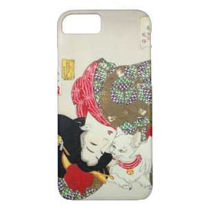 猫が好き, 芳年 I Love Cats, Yoshitoshi, Ukiyo-e Case-Mate iPhone Case