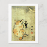 猫と鼠, 暁斎 Cat and Mouse, Kyōsai, Ukiyo-e