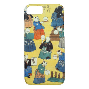 猫の曲芸師, 国芳 Acrobat of the Cats, Kuniyoshi, Ukiyo-e Case-Mate iPhone Case