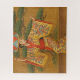 琉球舞踊と紅型衣装 / Ryukyuan Dance and Bingata Robes Jigsaw Puzzle