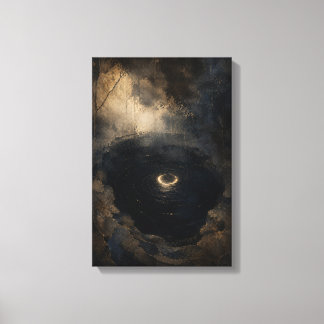 真夜中の井戸 — KŌAN CANVAS PRINT