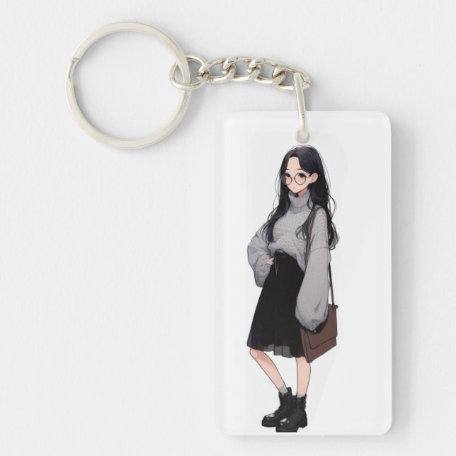石川 美桜 (ishikawa mio) key ring (Front)
